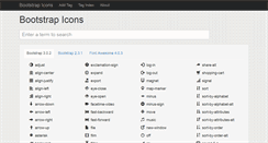 Desktop Screenshot of bootstrapicons.com